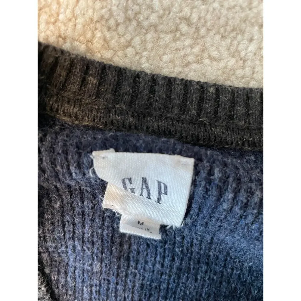 Men's GAP Sweater Heather Grey Size Medium